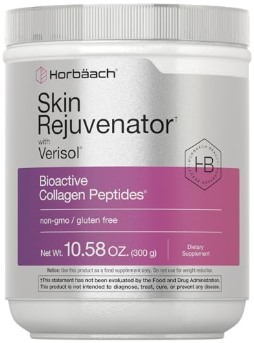 Horbaach Skin Rejuvenator with Verisol 10.58 oz | Bioactive Collagen Peptide Powder 