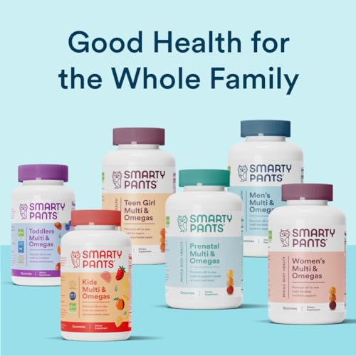 SmartyPants Multivitamin for Men, Gummies: Omega 3 Fish Oil (EPA/DHA), Methylfolate