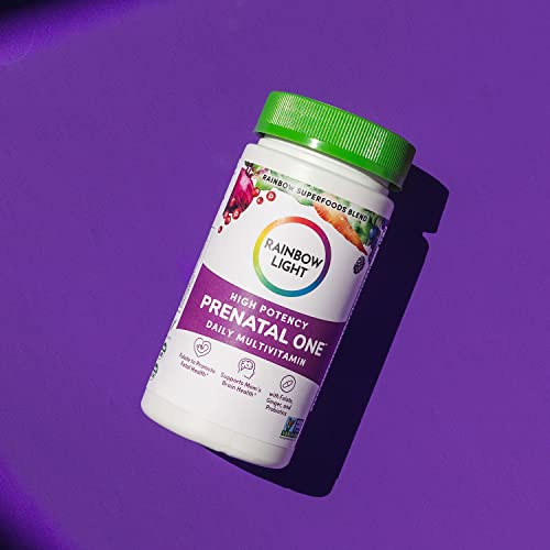 Rainbow Light High-Potency Prenatal One Multivitamin, Prenatal Health Multivitamin