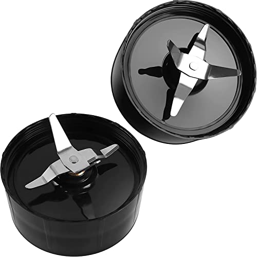 (Pack of 2) Cross Blade Blender Magic Bullet Replacement Parts Compatible with 250-watt 