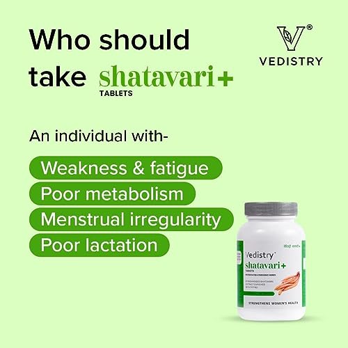 OTAA Vedistry Shatavari + with Piperine for Better Absorption | Balance Female Hormones