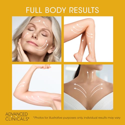 Advanced Clinicals Retinol Body Cream + Green Coffee Bean Oil Slim & Tighten Body Lotion