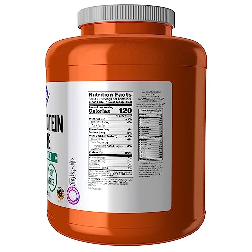 NOW Sports Nutrition, Whey Protein Isolate, 25 g With BCAAs, Creamy Vanilla Powder