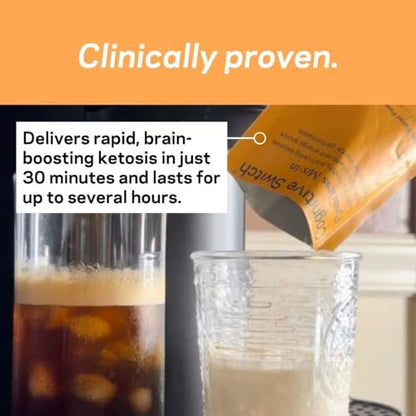 Juvenescence Cognitive Switch Ketones Powder, Rapid Ketosis BHB Exogenous Ketones