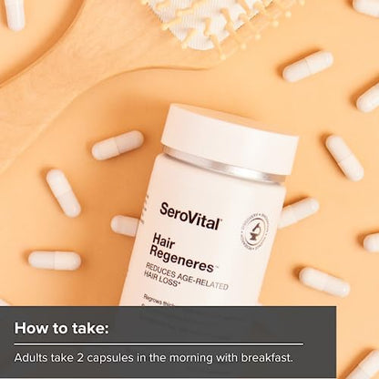SeroVital Hair Regeneres - Formulated For Women Seeking Enhanced Hair Growth