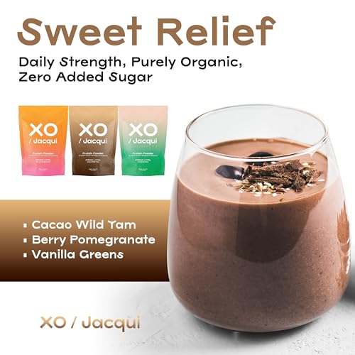 Organic & Vegan Protein Powder for Women Cacao-Chocolate Wild Yam – Delicious Protein Powder