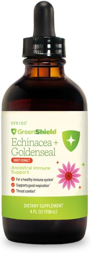 SPRIGS Echinacea and Goldenseal Root Extract 4oz