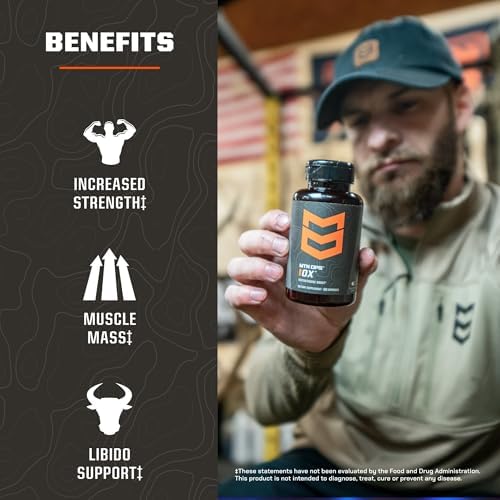 MTN OPS Ox & Slumber Jack Testosterone Support Bundle for Men – Daytime Testosterone Booster + Nighttime Recovery & Sleep Support Supplement