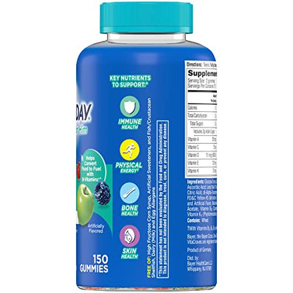 One A Day Teen for Him Multivitamin Gummies, Gummy Multivitamins with Vitamin A, C, D