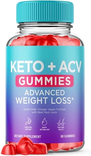 Keto Blast Gummies, Maximum Strength, Advanced Formula, 60 Capsules (3 Bottles)