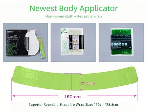 Neutriherbs Body Applicator with Wrap, Effective Nature Formula to Shape, Tone, Firm Body