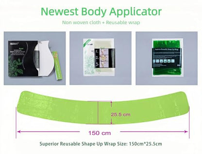 Neutriherbs Body Applicator with Wrap, Effective Nature Formula to Shape, Tone, Firm Body