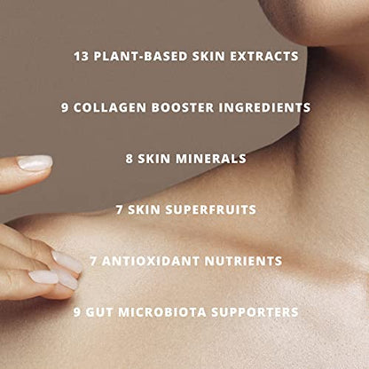 Qualia Skin Vitamins - The Ultimate Supplement For Better Skin With Biotin & Astaxanthin