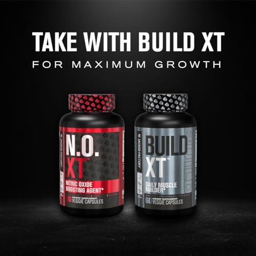 N.O. XT Nitric Oxide Supplement with Nitrosigine L Arginine & L Citrulline for Muscle Growth
