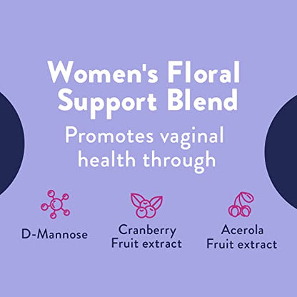 Probiotics for Women | Easy to Swallow Tiny Capsule | with Prebiotics, 60 Billion CFUs