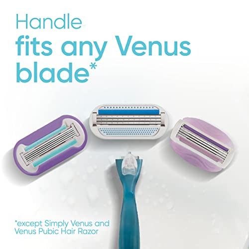 Gillette Venus Smooth Womens Razor Blade Refills, 8 Count, Lubracated to Protect