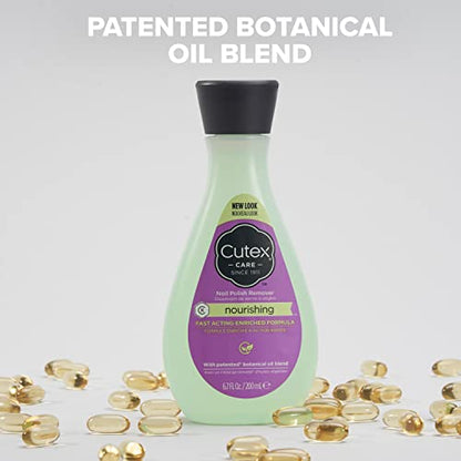 Nail Polish Remover by Cutex, Nourishing Nail Care, Leaves Nails Looking Healthy