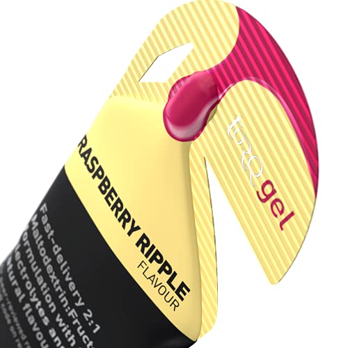 Torq Energy Gel Raspberry Ripple - Sports, Cycling, Running Gels with 30 g