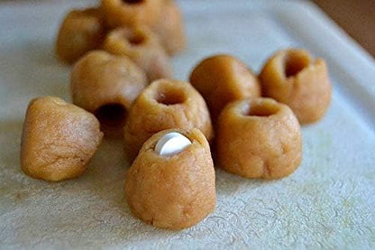 Raw Doh - 2oz Travel Size Non-Bake Homemade Cookie Dough for Dogs