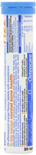 Vitabiotics Osteocare Fizz - Effervescent Tablets with Calcium, Magnesium, and Zinc