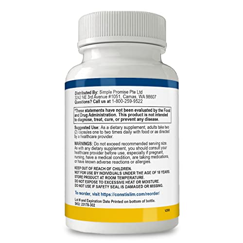 Simple Promise - Consti-Slim - Natural Digestion and Weight Support