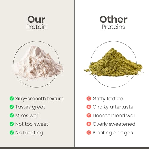 Cantein Organic Hemp Protein Powder | Vegan Protein Powder for Protein Shake | 22g