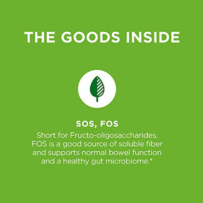 OLLY Fiber Gummy Rings, 5g Prebiotic Fiber, FOS (Fructo-oligosaccharides), Digestive Support