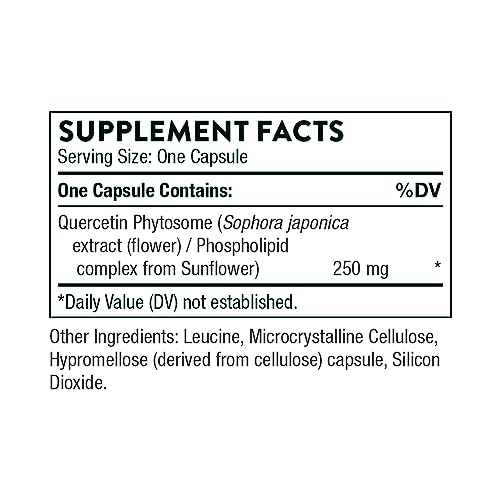 THORNE Quercetin Phytosome - Exclusive Phytosome Complex for Immune Health