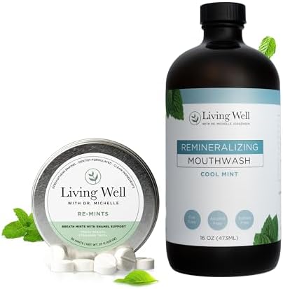 Fresh Breath Oral Care System, Remineralizing Breath Mints + Mint Mouthwash