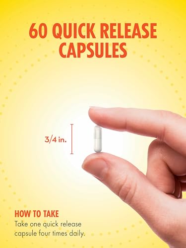 L-Carnitine 500mg | 60 Capsules | Free Form Amino Acid | Non-GMO and Gluten Free