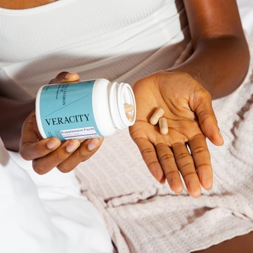 VERACITY SELFCARE Androgen Detox Fatigue Ease, Hair Growth Supplement, Hormone Balance