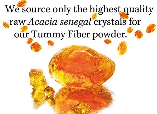 Heather's Tummy Fiber Organic Acacia Senegal for IBS, 16 Ounce Pouch ( 2 pack )