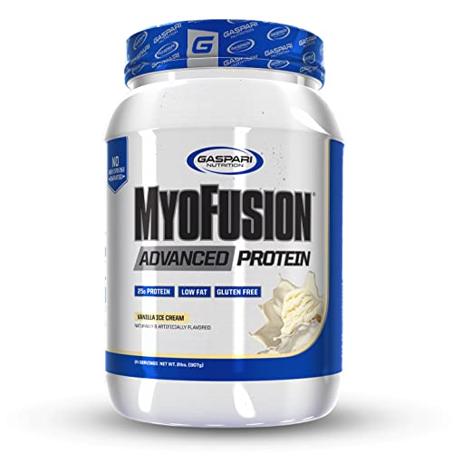 Gaspari Nutrition Myofusion Advanced Protein, Protein Blend with Whey Protein, Casein 