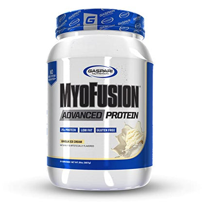 Gaspari Nutrition Myofusion Advanced Protein, Protein Blend with Whey Protein, Casein 