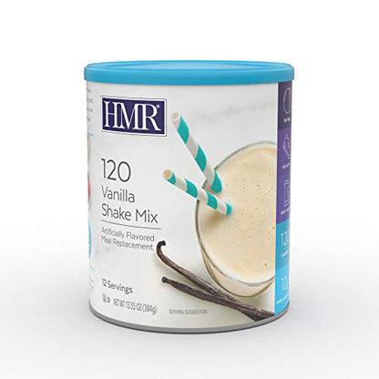 HMR 120 "Classic" Shake Meal Replacement Powder | Vanilla Shake Mix to Support Healthy