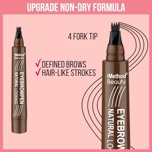 iMethod Microblading Eyebrow Pen - Eyebrow Pencil Magical Upgraded Eye Brow Pencils