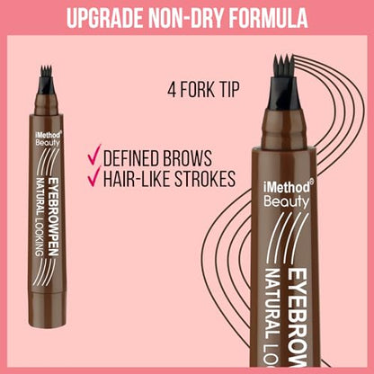 iMethod Microblading Eyebrow Pen - Eyebrow Pencil Magical Upgraded Eye Brow Pencils