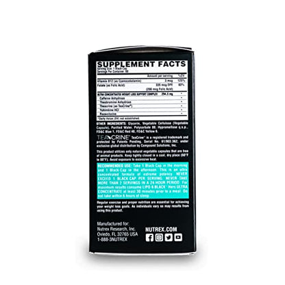 Nutrex Research Lipo-6 Black Hers Ultra Concentrate | Weight Loss Pills for Women | Fat Burner