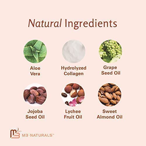 Himalayan Salt Scrub Face Foot & Body Exfoliator Infused with Collagen and Stem Cell Natural Exfoliating Salt Body Scrub for Toning Cellulite Skin Care by M3 Naturals