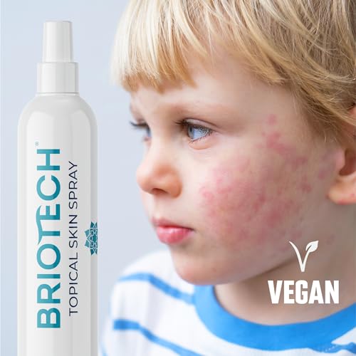 BRIOTECH Pure Hypochlorous Acid Spray, Multi Purpose Topical Body & Facial Mist, Eyelid