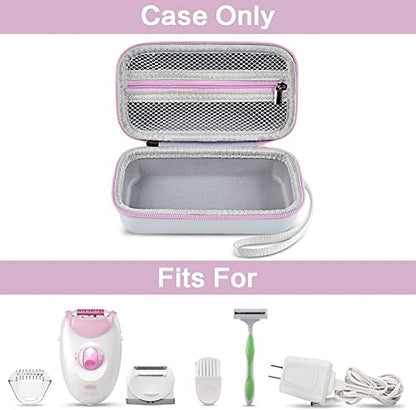 Case Compatible with Braun Epilator Silk-epil 3 3-270, Storage for Hair Removal Shaver