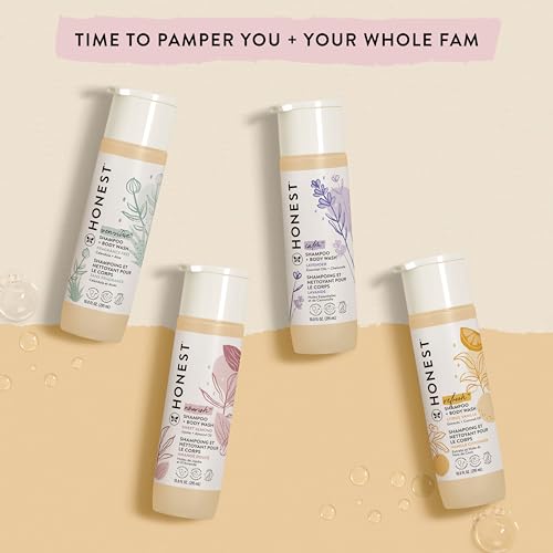 The Honest Company 2-in-1 Cleansing Shampoo + Body Wash | Gentle for Baby | Naturally