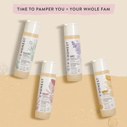 The Honest Company 2-in-1 Cleansing Shampoo + Body Wash Refill Pouch | Gentle for Baby