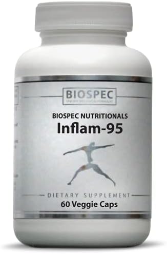 BIOSPEC NUTRITIONALS Inflam-95 - Ginger Root Extract 2,000 mg, Curcumin Root Extract, Boswellia Serrata Extract, Nettle Leaf Extract, Bioperine - Support Healthy Inflammatory Response*