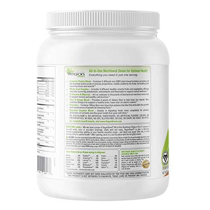 Vegansmart Naturade Plant Based Vegan Protein Powder - All-in-One Nutritional Shake
