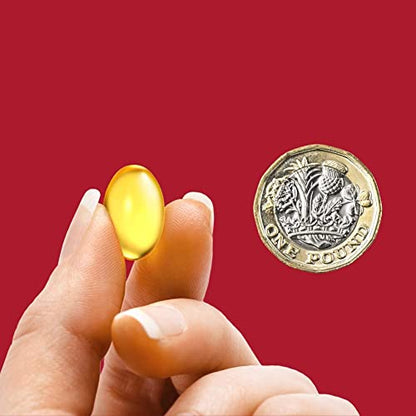 Seven Seas Cod Liver Oil Tablets With Omega-3, Fish Oil, One A Day, 4 Months Supply