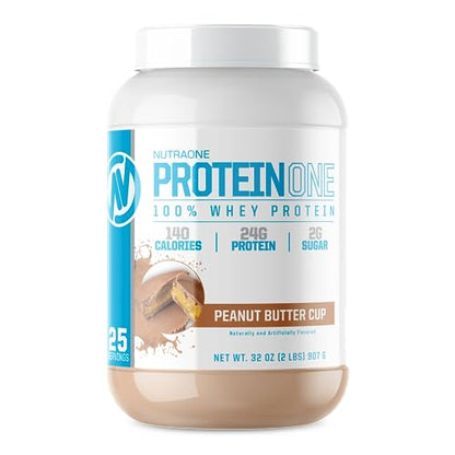 NutraOne ProteinOne Whey Protein Promote Recovery and Build Muscle with a Protein 