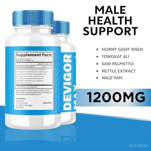 (3 Pack) Devigor Max - Devigor Max Pills for Man, Devigor Max Supplement to Promote