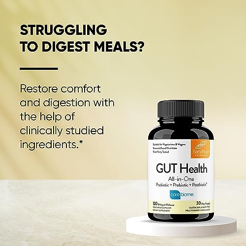 Sandhu's Gut Health - Prebiotic, Probiotic, Postbiotic & L-Glutamine – Digestive Health