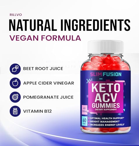 Slim Fusion Keto ACV Gummies - Keto SlimFusion ACV Advanced Formula Plus Apple Cider